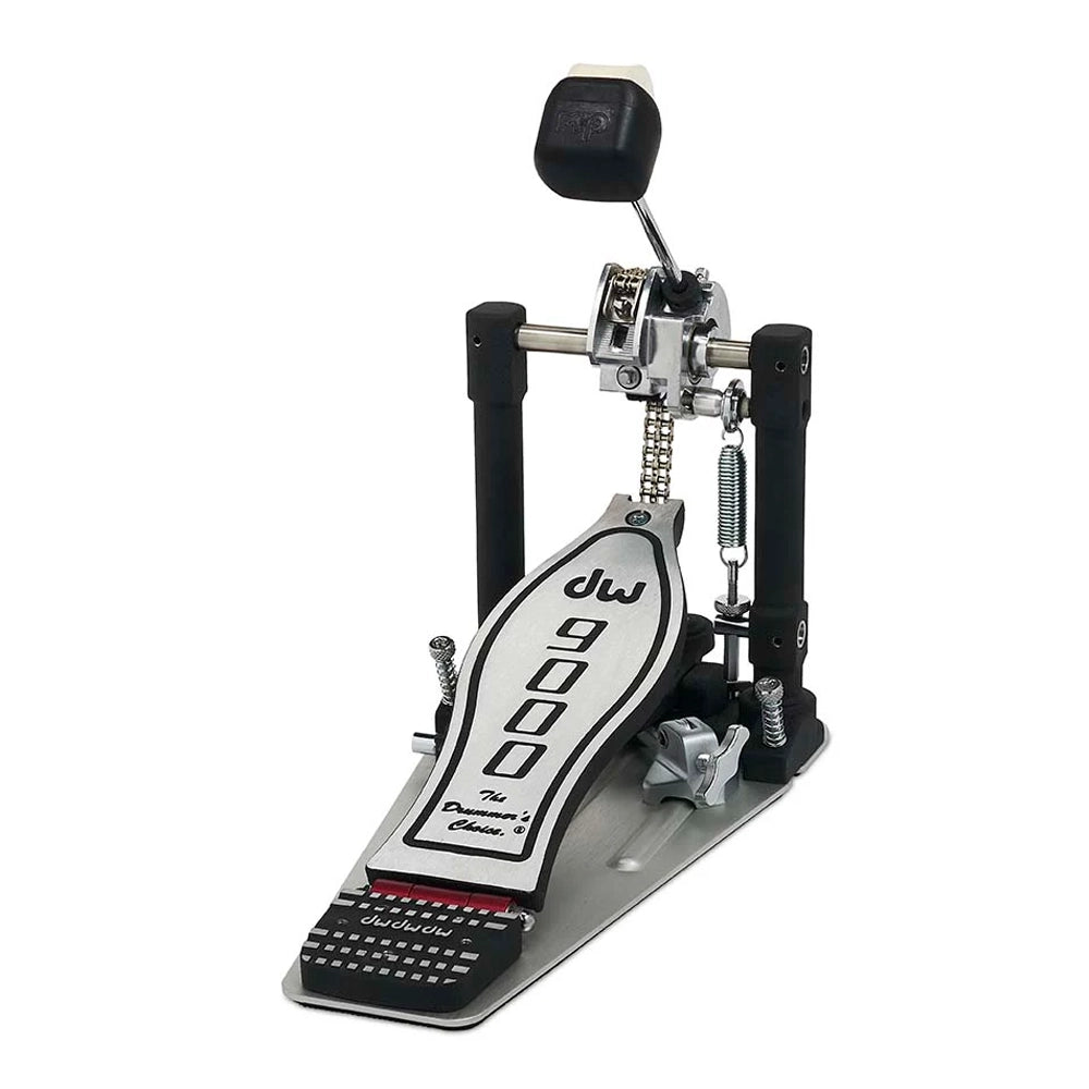 DW 9000 Series Single Bass Drum Pedal - Professional Drum Kit Accessory for Live Performances & Studio Recording | Heavy-Duty Construction with Smooth Action | Perfect for Rock, Metal & Jazz Drummers