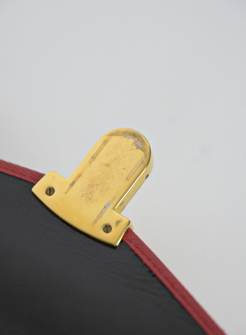 Prada Saffiano Leather Pochette Handbag in Red - Elegant Clutch for Women, Perfect for Parties, Weddings & Evening Events