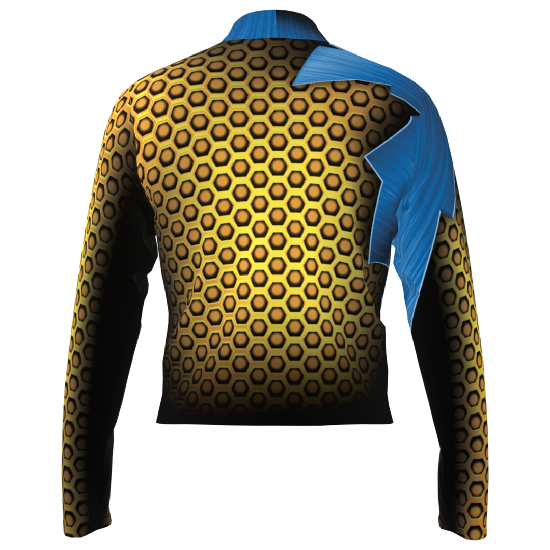 Power Flex 541 Performance Shirt - Moisture Wicking, Stretchable & Breathable Activewear for Men - Ideal for Gym, Running & Outdoor Workouts