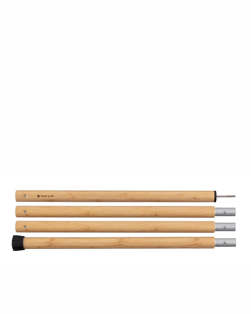 280cm Wooden Pole - Sturdy & Durable for Hiking, Camping, Gardening, and DIY Projects
