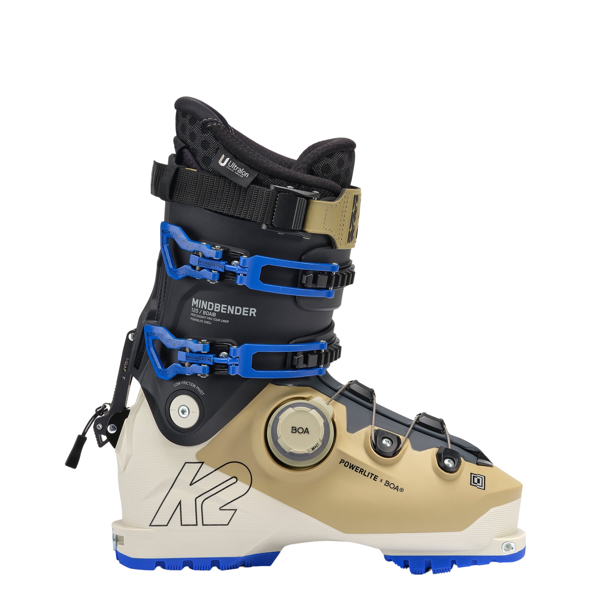 K2 Mindbender 120 BOA® Ski Boots 2025 - High-Performance Alpine Ski Boots for Men with BOA Closure System | Perfect for Downhill Skiing, Freeride & All-Mountain Terrain