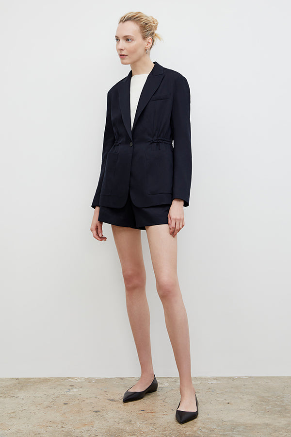 Adina Everyday Twill Shorts for Women - Comfortable Casual Nightwear & Lounge Pants for Relaxing at Home or Sleeping