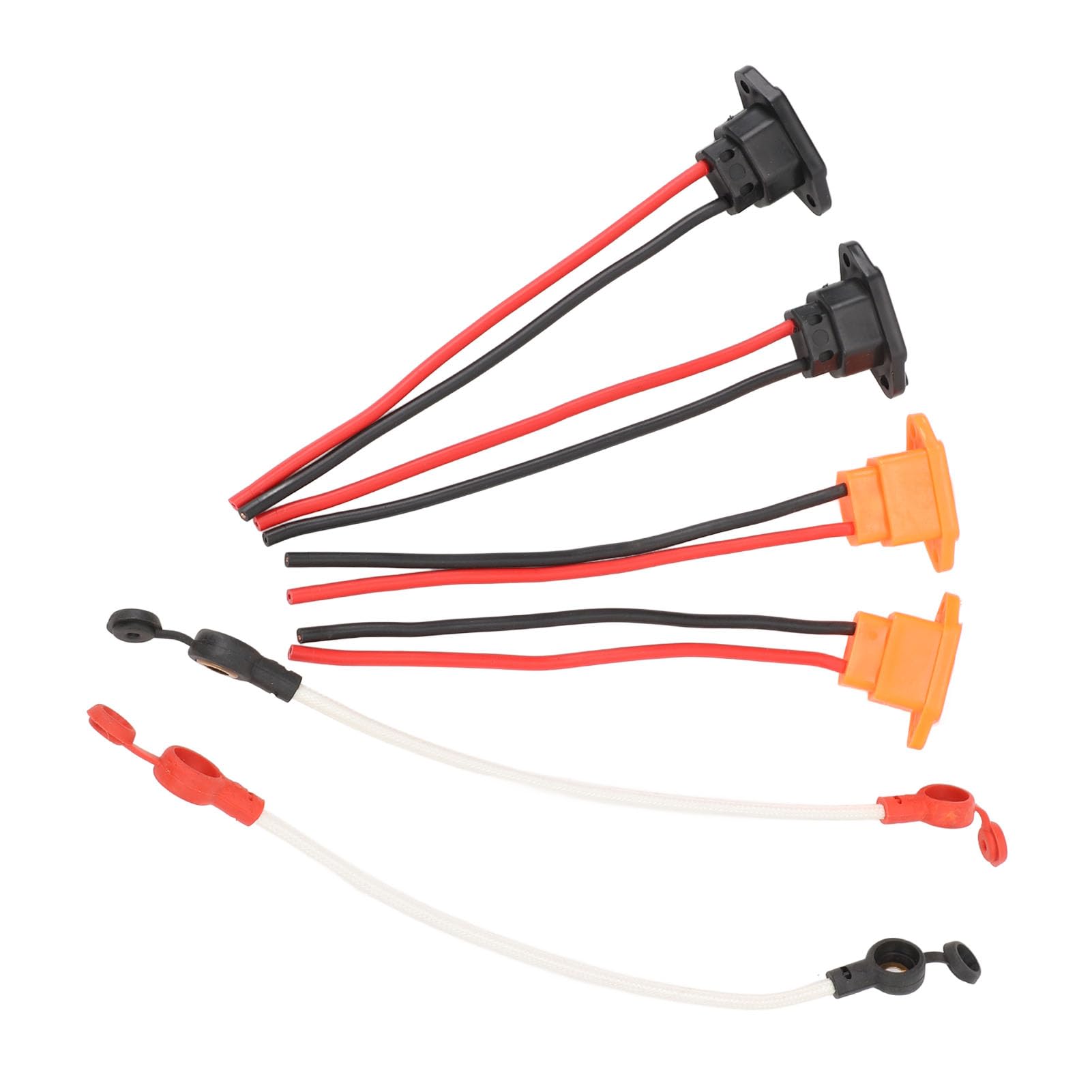 Waterproof Electric Bike Charging Port Socket with Cable Connector - Durable Battery Charger for E-Bikes, Scooters & Mobility Devices (Outdoor & Commuter Use)