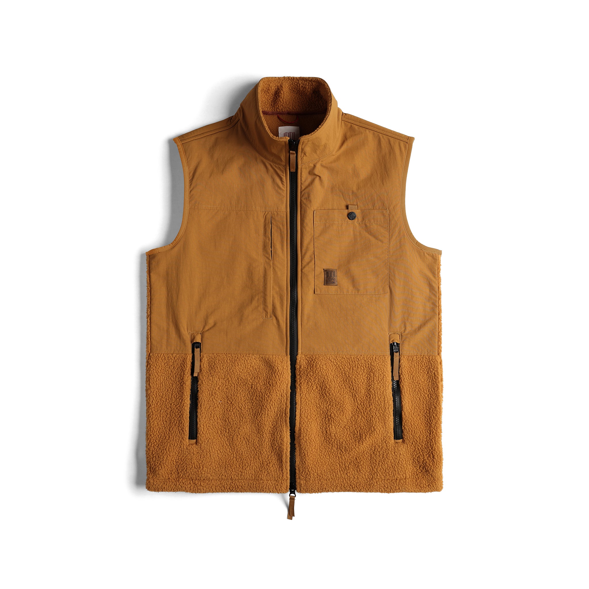 Men's Subalpine Fleece Vest - Lightweight Warm Winter Layering for Hiking & Outdoor Activities - Final Sale