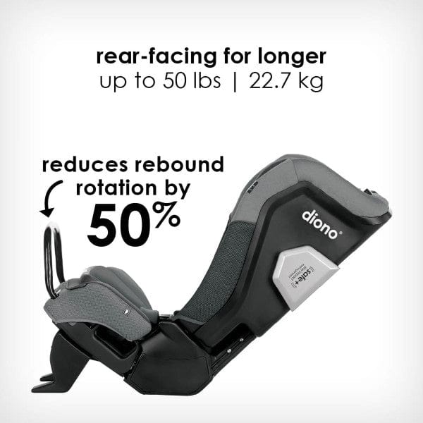 Diono Radian 3QXT All-in-One Convertible Car Seat with LATCH System - Safe & Comfortable for Infants to Toddlers - Perfect for Travel, Daily Commute & Family Road Trips