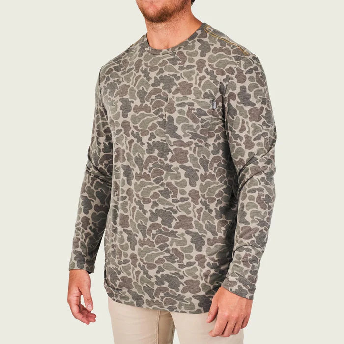 Marsh Wear Buxton Hagood Long Sleeve Shirt for Men - Comfortable & Stylish Casual Wear for Outdoor Activities and Everyday Use