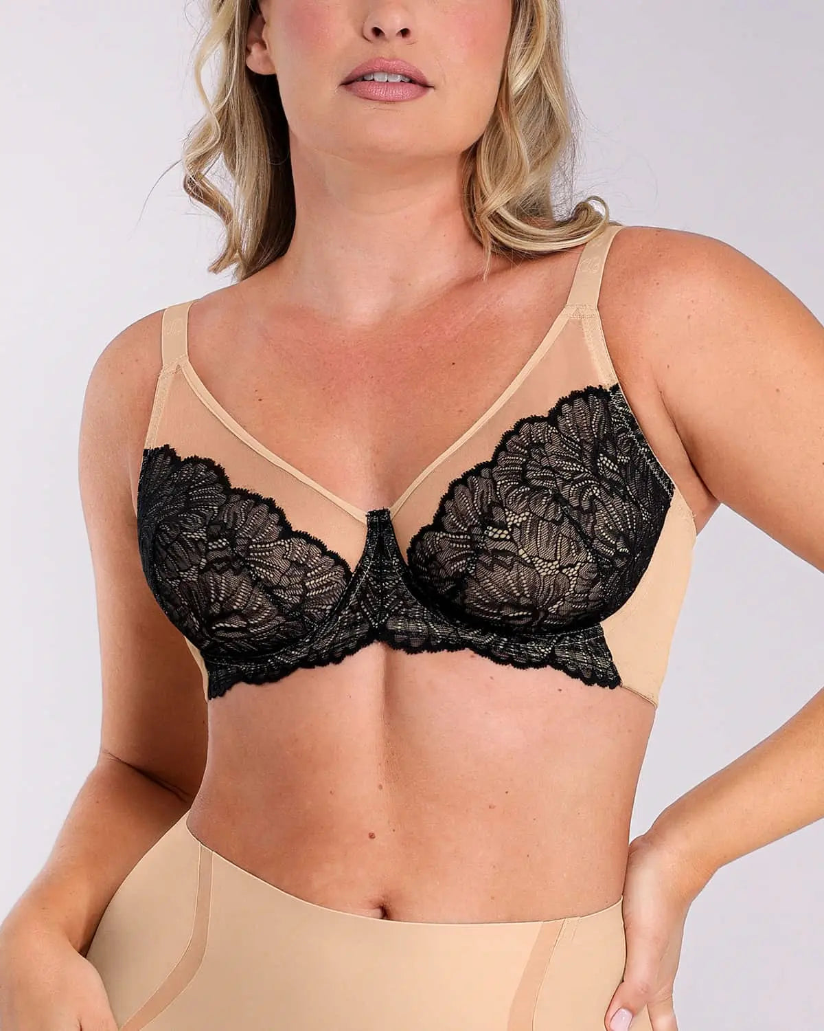Best Supportive Unlined Lace Underwire Bra for Women - Comfortable Everyday Wear & Special Occasions