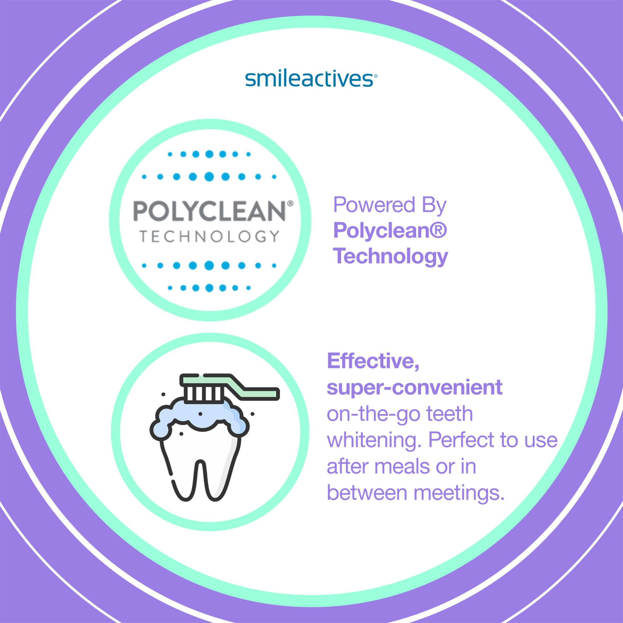 Smileactives Teeth Whitening Pen - Fast Acting Dental Whitener & Stain Remover with Precision Brush Tip | Professional Whitening Gel for Brighter Smile | Travel-Friendly Whitening Pen with Ultramint Flavor (1 Pack) | Perfect for On-the-Go Whitening, Pre-Date Touch Ups & Coffee Stain Removal