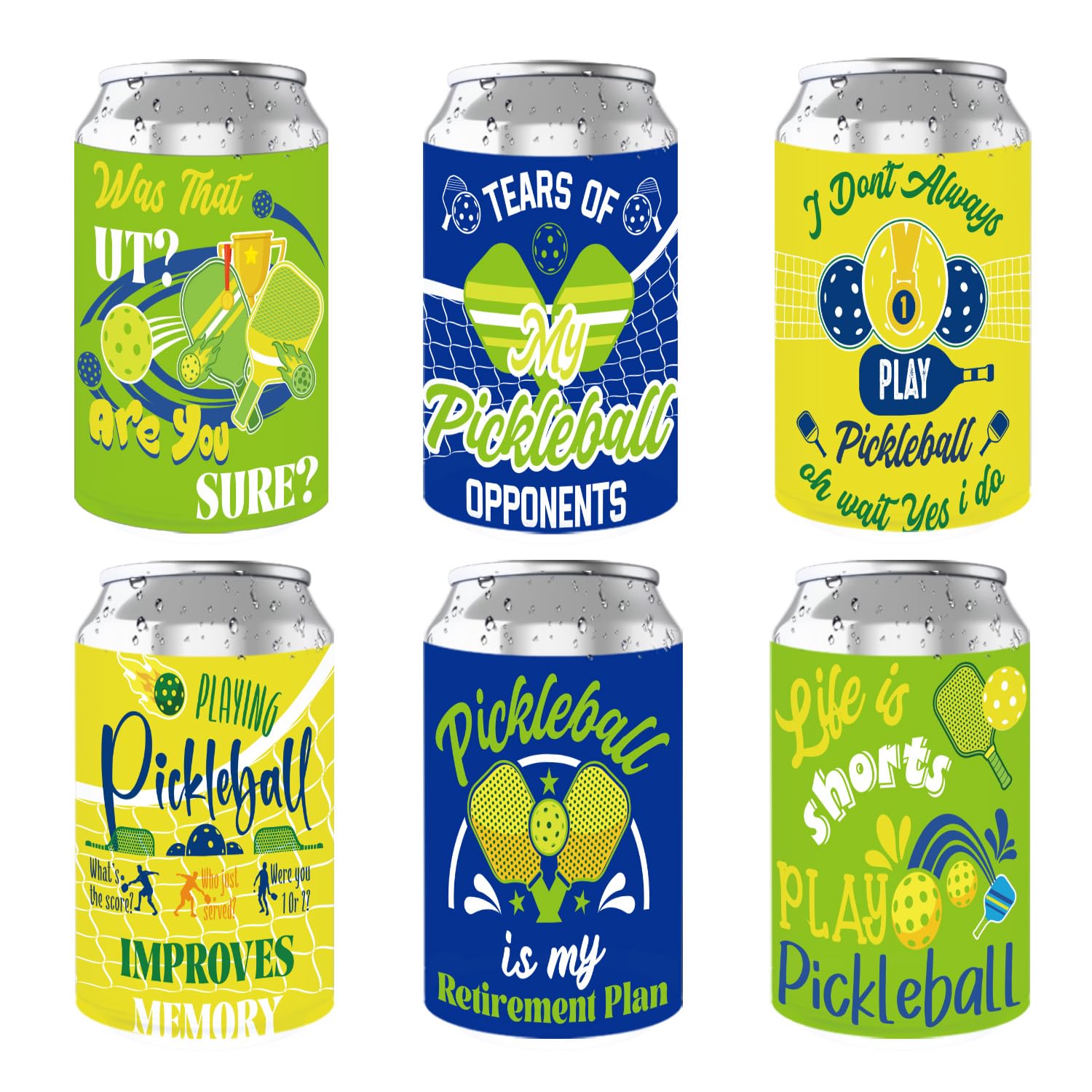 Premium Can Coolers & Insulated Beer Sleeves - Keep Drinks Cold for Hours | Perfect for Parties, BBQs, and Outdoor Events