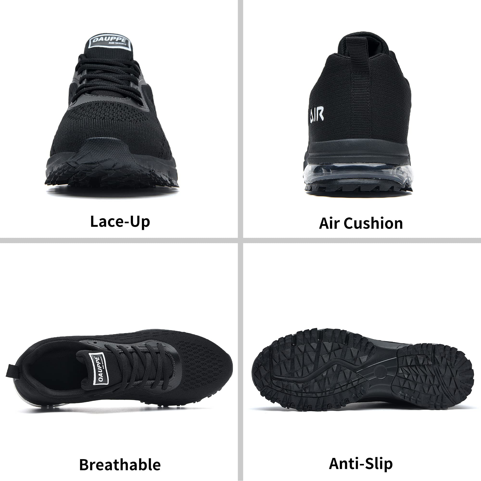 M MAGPER Men's Air Running Shoes - Lightweight Athletic Sneakers for Walking, Jogging, Tennis | Non-Slip Comfortable Design | US Sizes 7-12.5 D(M) | Perfect for Gym Workouts, Daily Training & Outdoor Activities