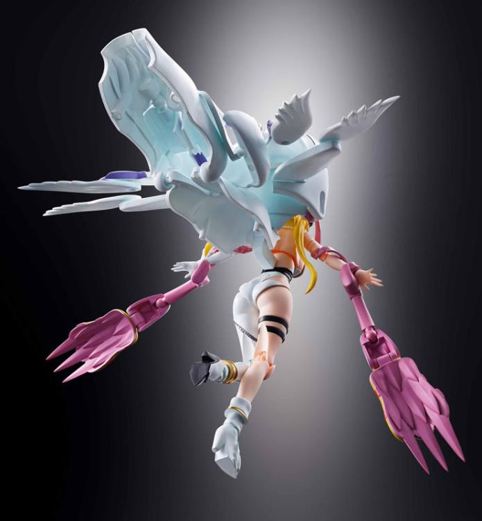 Digivolving Spirits 04 Gatomon to Angewomon Action Figure - Digimon Adventure Collectible Toy for Fans & Display