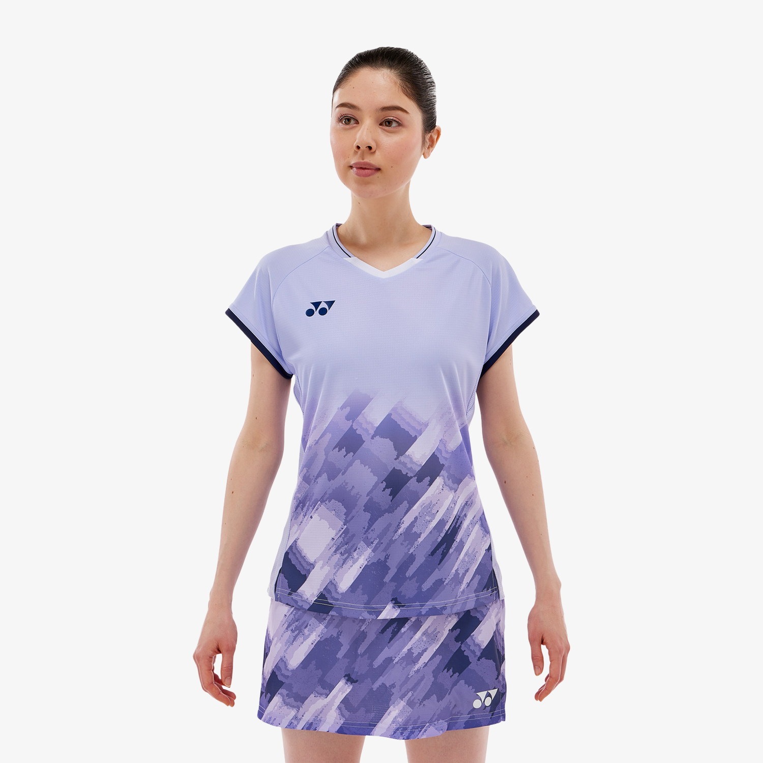 Yonex Women's Game Shirts 20783 - Breathable Tennis & Badminton Top for Women, Mist Purple - Perfect for Court Sports & Active Wear