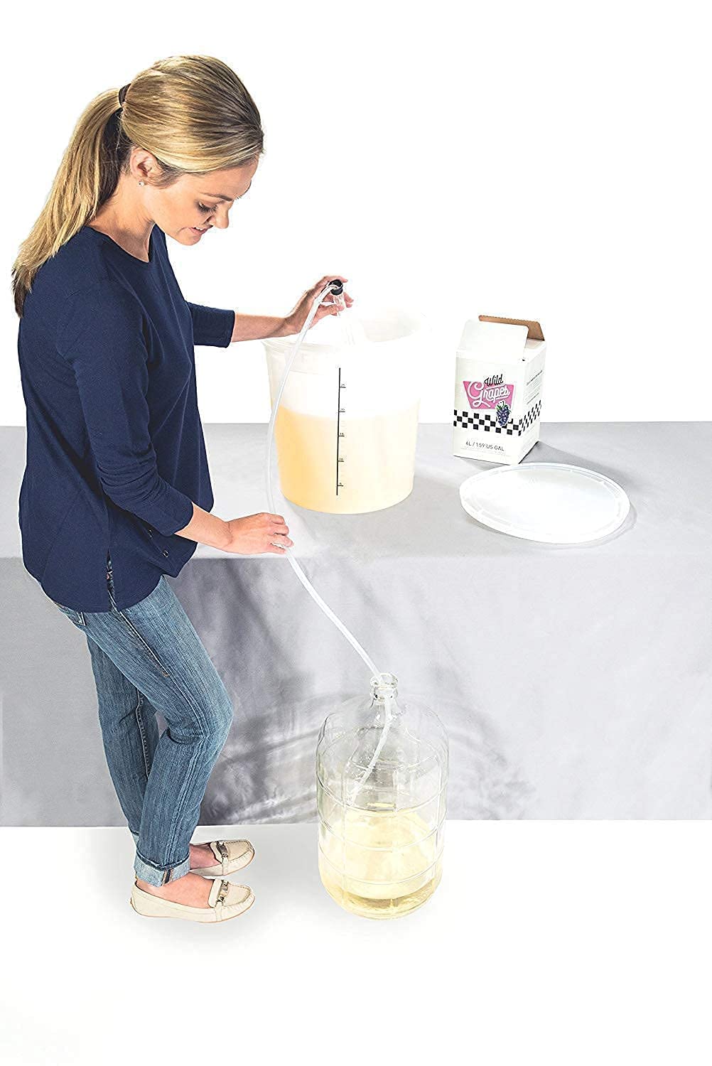 Premium DIY Wine Making Kit - Cabernet Sauvignon Style with All Supplies Included | Makes 6 Gallons (30 Bottles) of Homemade Wine | Perfect for Beginners, Gifts & Home Brewing Enthusiasts