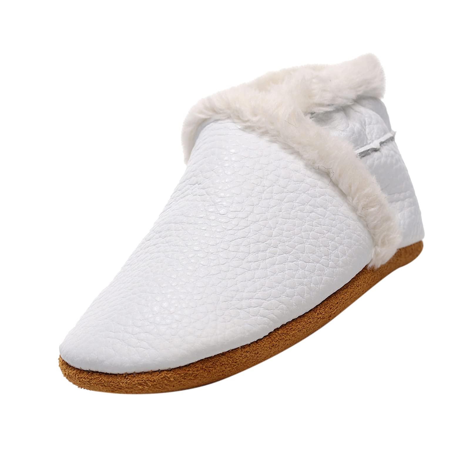 Affordable Baby Clothes Under $10 - Cozy Snow Plush Winter Boots for Girls & Boys | Soft Cotton Walkers for Toddlers Size 4 | Perfect for Cold Weather, First Steps & Outdoor Play