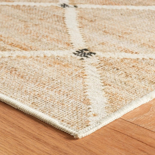 Kali Natural Machine Washable Rug - Soft & Durable Eco-Friendly Floor Covering for Living Room, Bedroom, or Office