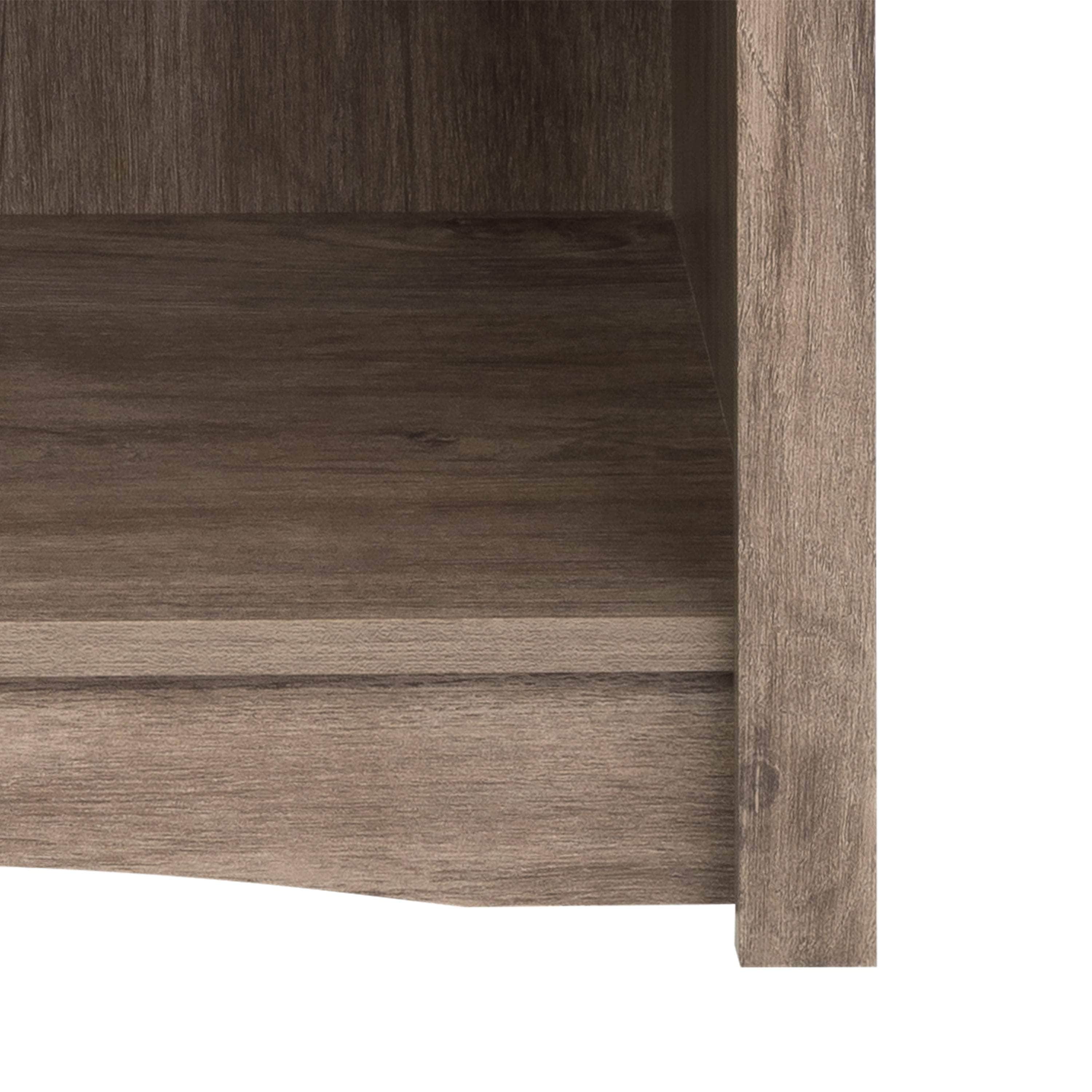 Tall Bookcase with Multiple Storage Options - Perfect for Home Office, Living Room & Bedroom Organization