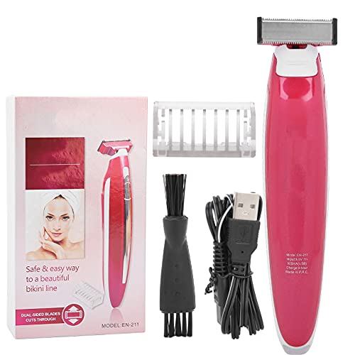 Electric Shaver for Women - Rechargeable Cordless Body Hair Trimmer for Legs, Arms, Underarms, Face & Bikini | Painless Hair Removal for Smooth Skin | Perfect for Travel, Gym & Home Use
