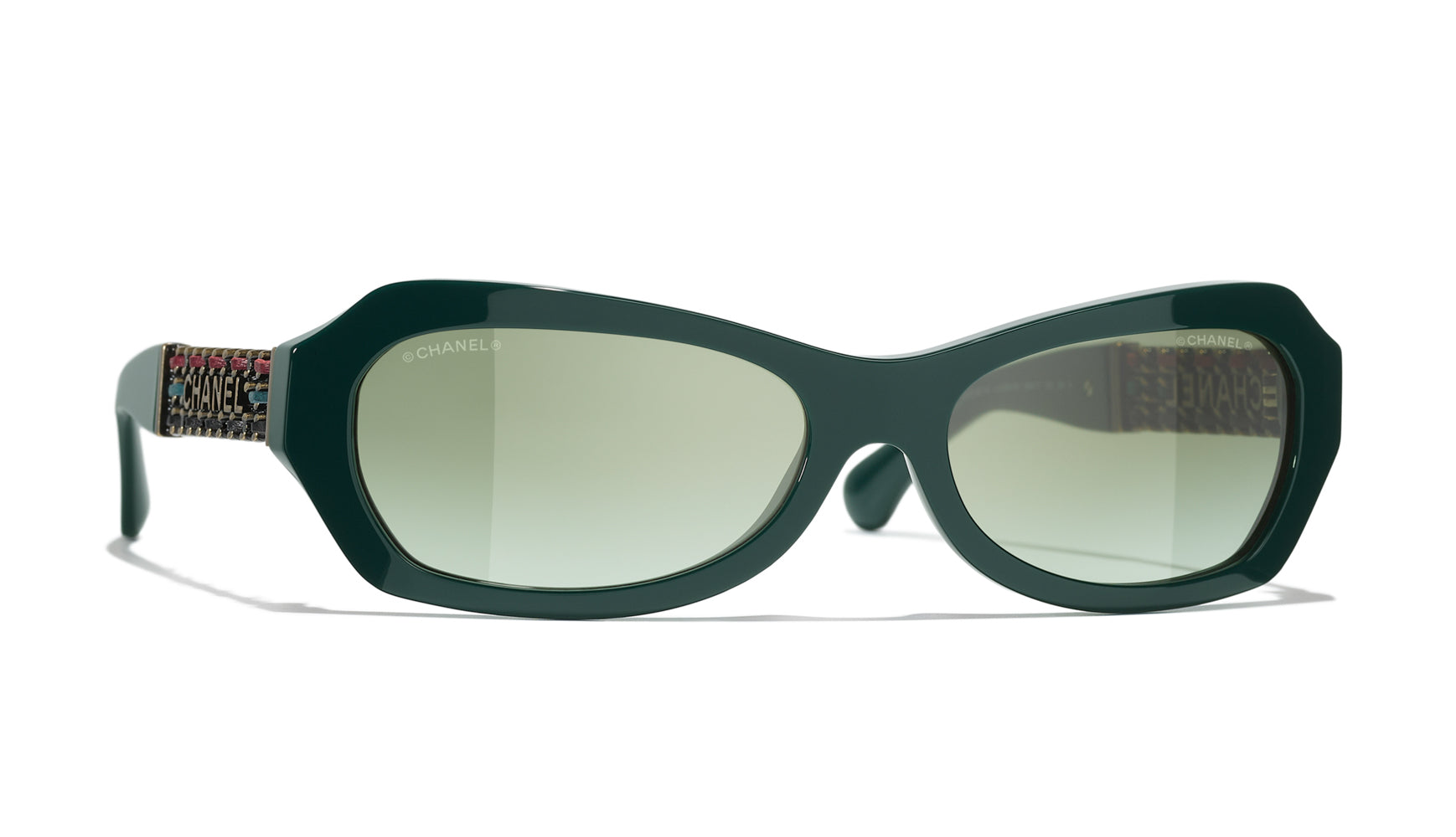 Chanel 5537Q Women's Luxury Sunglasses - UV Protection, Classic Design for Fashion & Outdoor Activities