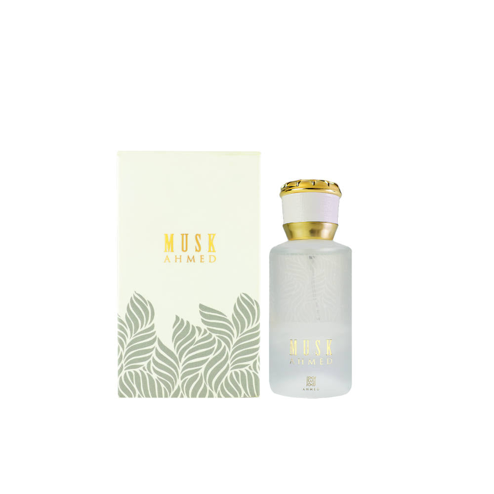 Musk Ahmed Eau De Parfum for Men - 50ml Luxury Fragrance, Long Lasting & Premium Scent - Perfect for Date Night, Office & Special Occasions