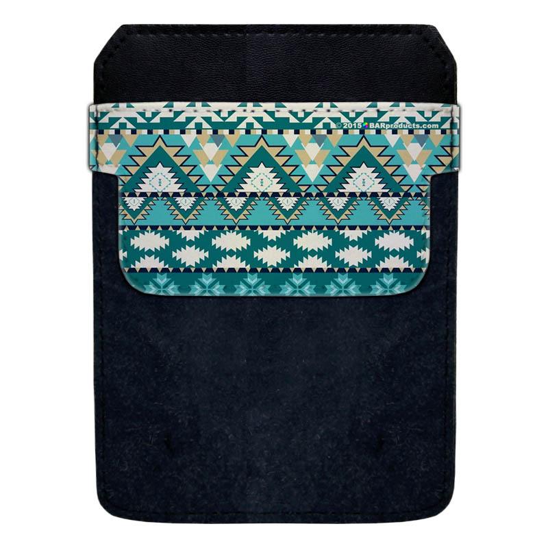 DekoPokit™ Green Aztec Bottle Opener - Back Pocket Protector for Wallets & Cards | Perfect for Outdoor Adventures, Parties & Everyday Carry