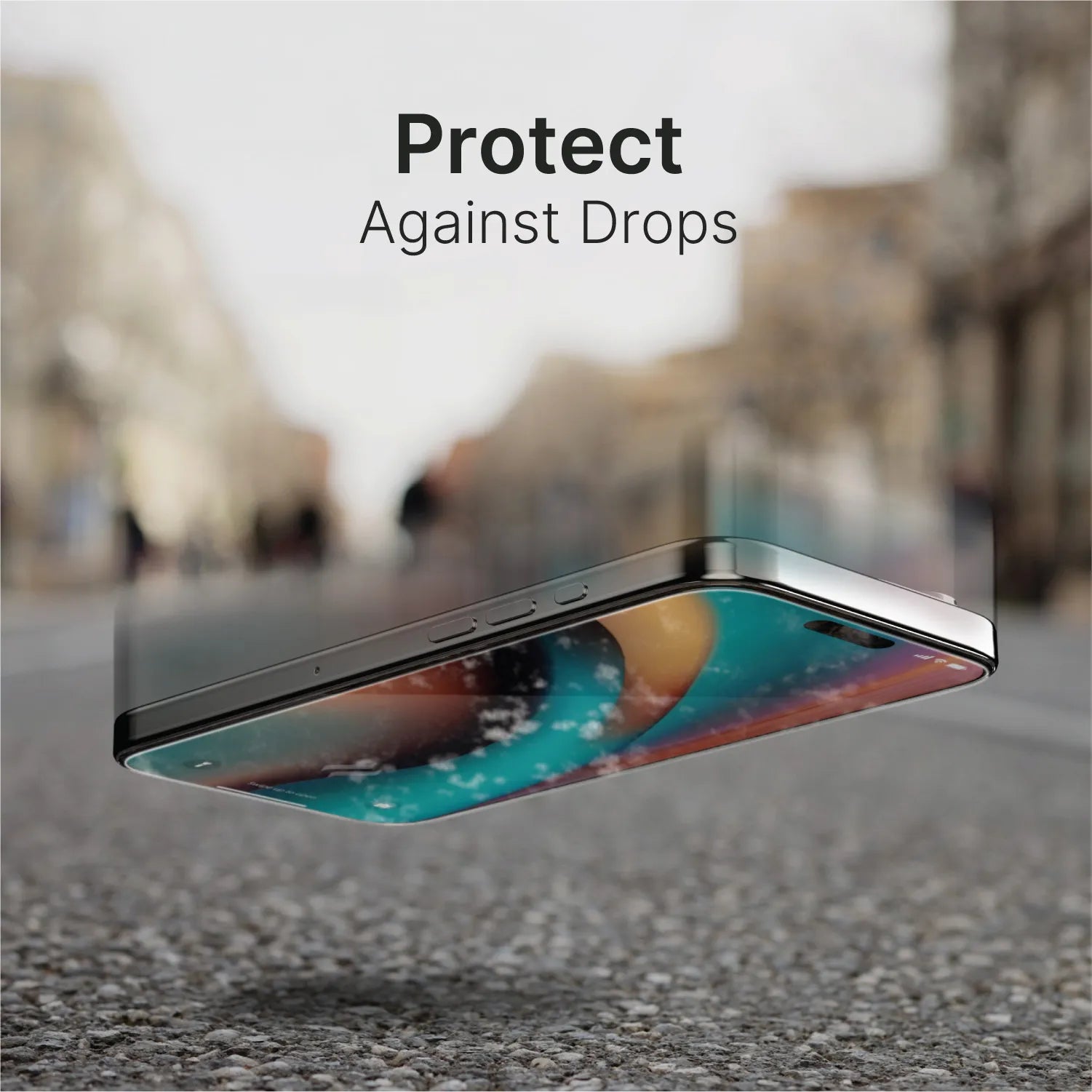 iPhone 13 Mini Tempered Glass Screen Protector - 9H Hardness, HD Clear, Anti-Scratch, Bubble-Free - Perfect for Everyday Protection & Gaming