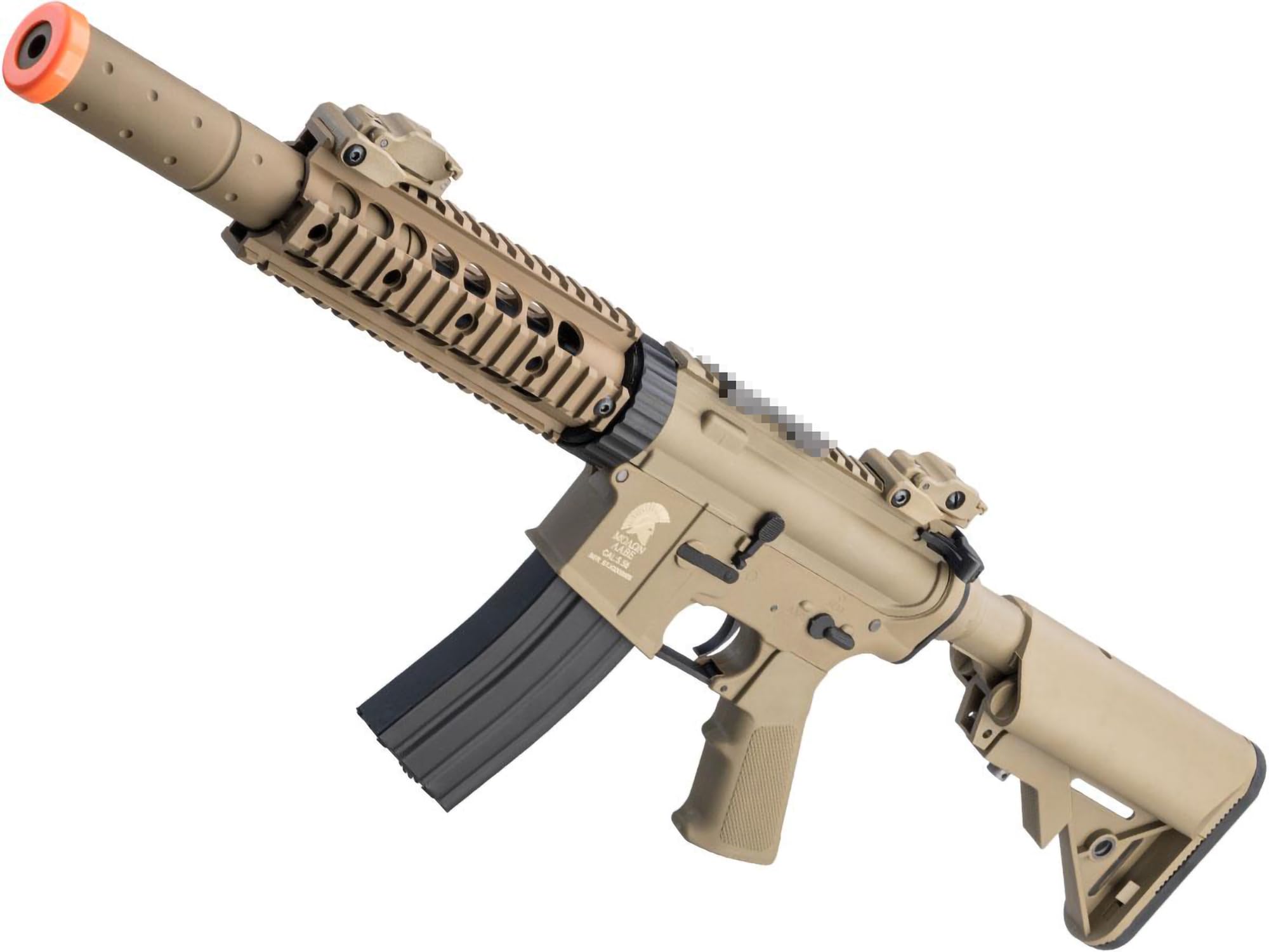 Matrix/S&T Sportsline M4 RIS AEG Airsoft Rifle with G3 Micro-Switch Gearbox - Dark Earth CQB-R 7