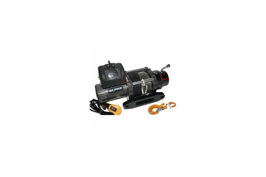 Bulldog Winch 8288 Competition Winch with Synthetic Rope - Heavy Duty Off-Road Recovery & Towing for Trucks, Jeeps & ATVs