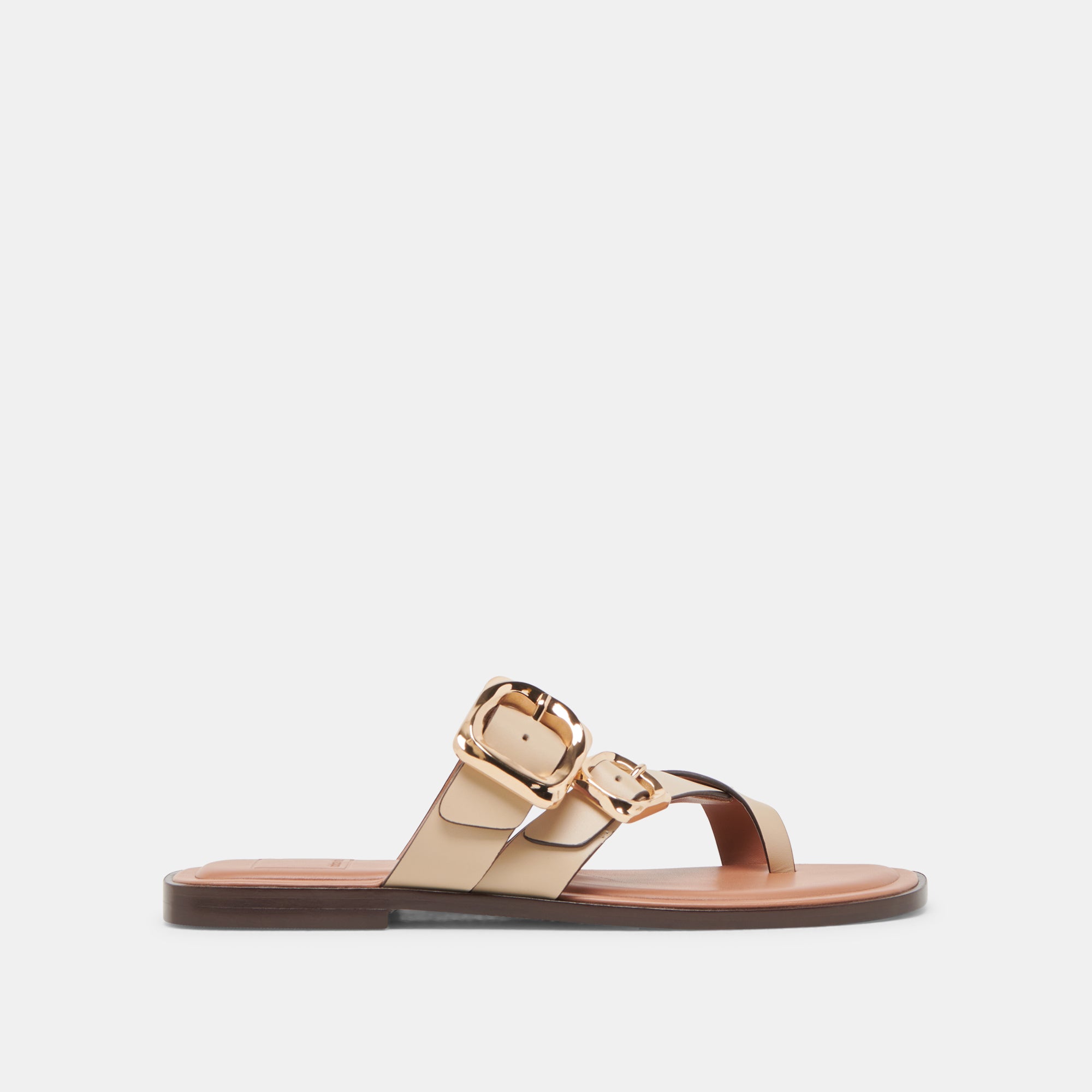 Shore Ivory Leather Sandals for Women - Comfortable & Stylish Beach Footwear for Summer Vacations, Walking, and Outdoor Adventures