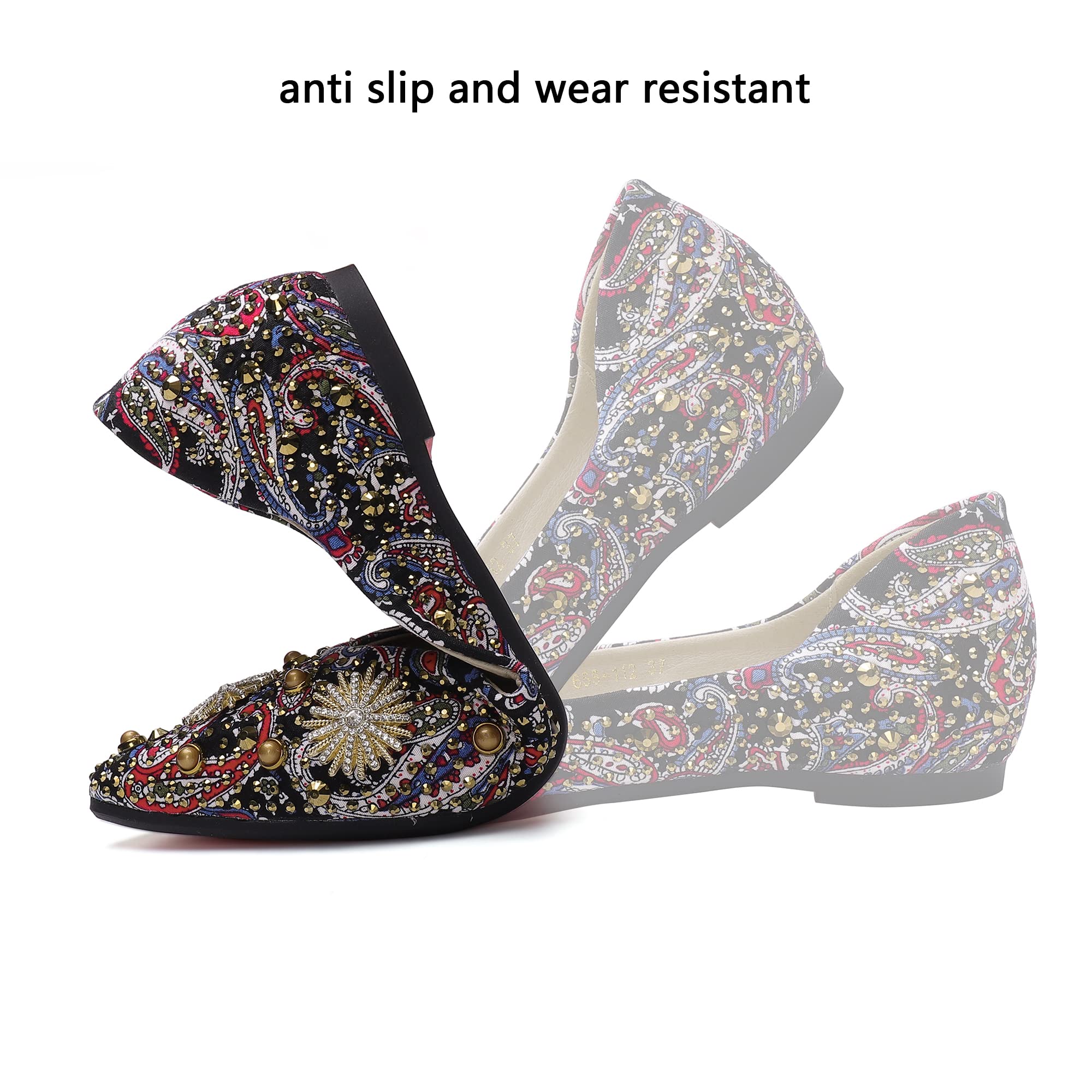 Elegant Women's Pointed Toe Slip-On Flats - Comfortable Dress Shoes for Wedding, Work, Office & Casual Wear | Stylish Ballet Flats for Party, Business Meetings, Date Nights & Travel | Perfect Gift for Professional Women, Bridesmaids & Fashion Lovers | Great for Daily Commute, Cocktail Events & Business Trips | Ideal for Office Professionals, Bridal Parties & Fashionable Outfits