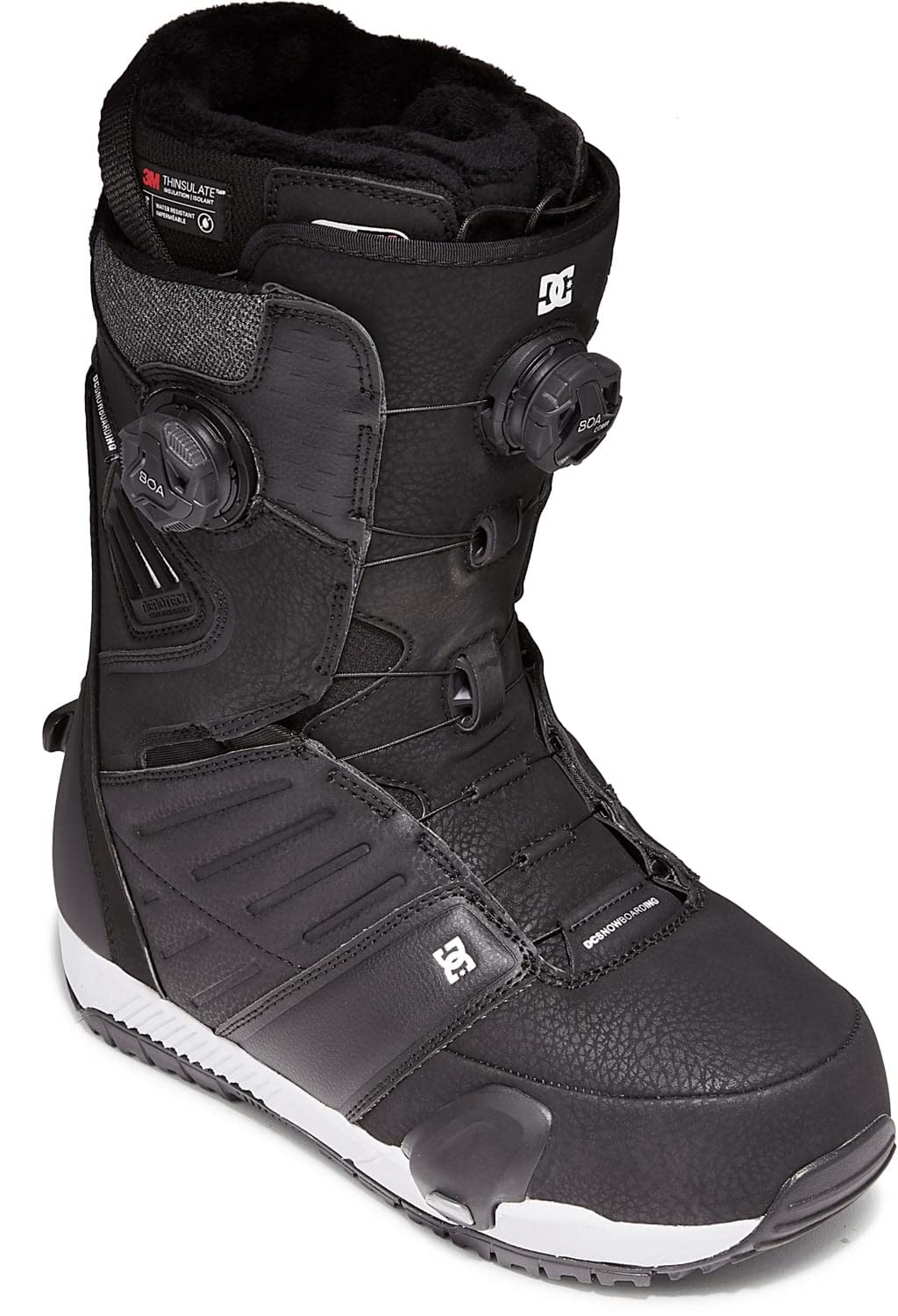 DC Step On Judge BOA Men's Snowboard Boots - Stiff Flex for Advanced Riders - Perfect for All-Mountain & Freestyle Snowboarding