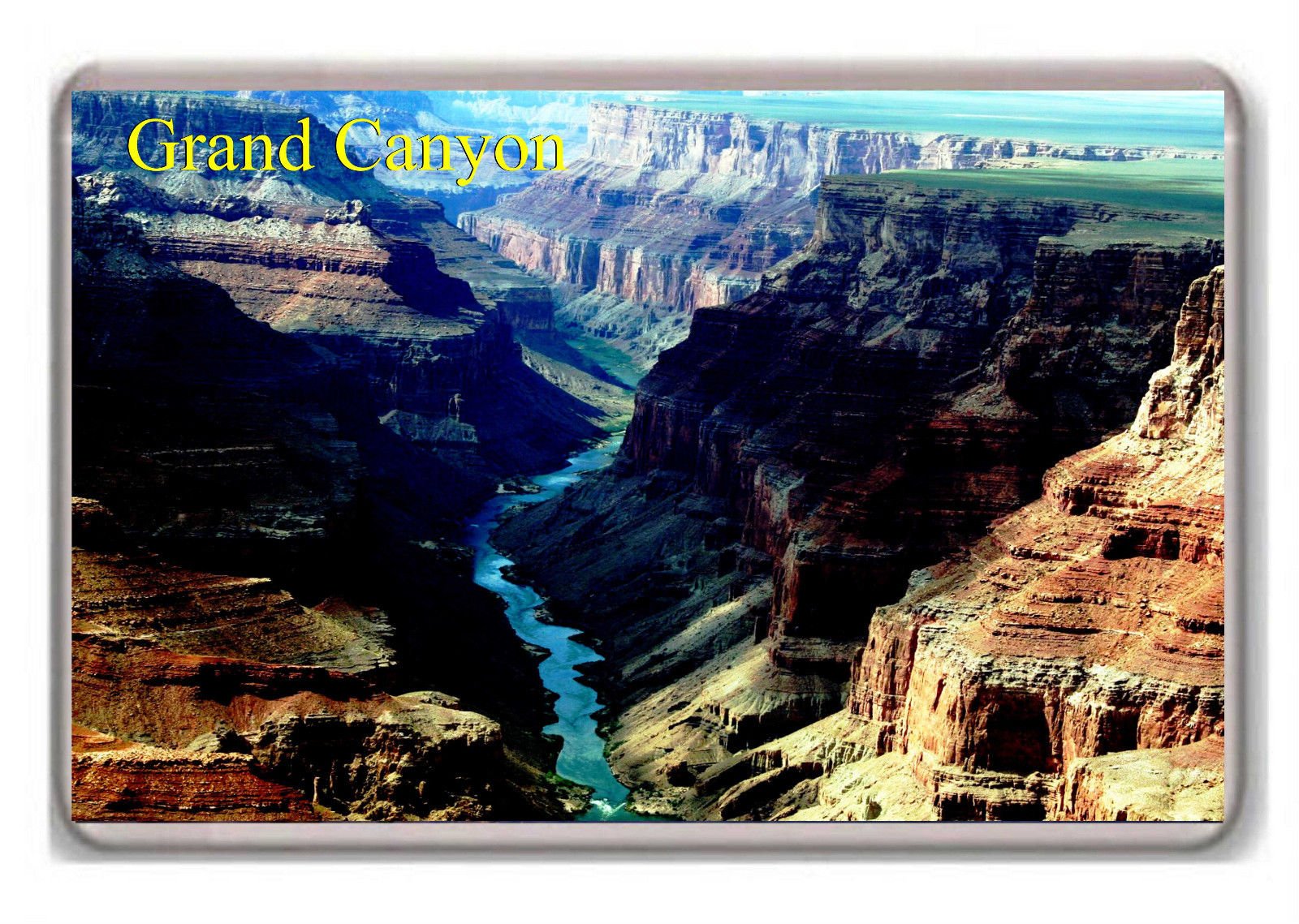 Grand Canyon National Park Fridge Magnet - Arizona Souvenir & Travel Gift for Refrigerator Decoration - Perfect for Home, Office & Travel Memories