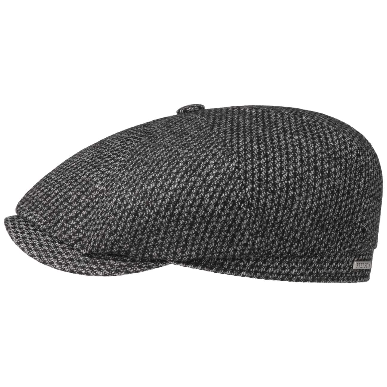 Stetson Hatteras Milbridge Wool Flat Cap for Men - Classic Winter Hat for Outdoor Activities, Hiking, and Casual Wear