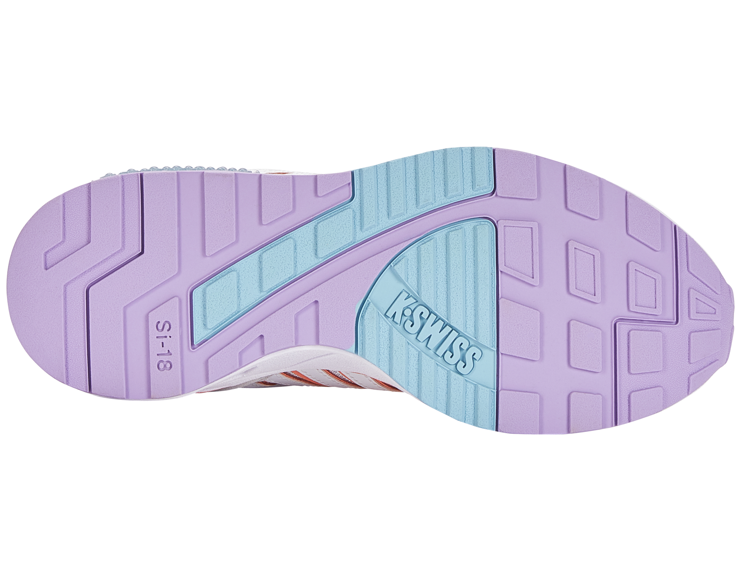 SI 181 Rannell Women's Running Shoes - White/Purple Rose/Canyon Sunset | Lightweight & Breathable for Jogging, Gym & Outdoor Activities