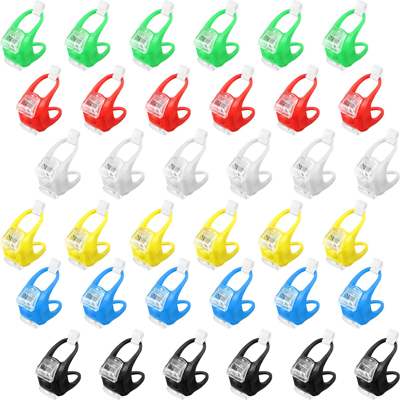 36-Piece LED Marine Navigation Lights for Boats - Waterproof, Battery-Operated with 3 Modes (Red/Blue/Green/White/Black/Yellow) - Perfect for Kayak, Yacht, Bow & Stern Safety Lighting in Low Visibility Conditions