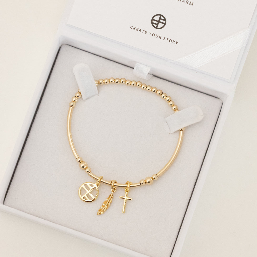 Believe Charm Bracelet for Women - Inspirational Jewelry Gift for Birthday, Christmas & Everyday Wear - Trendy Bangle with Motivational Message