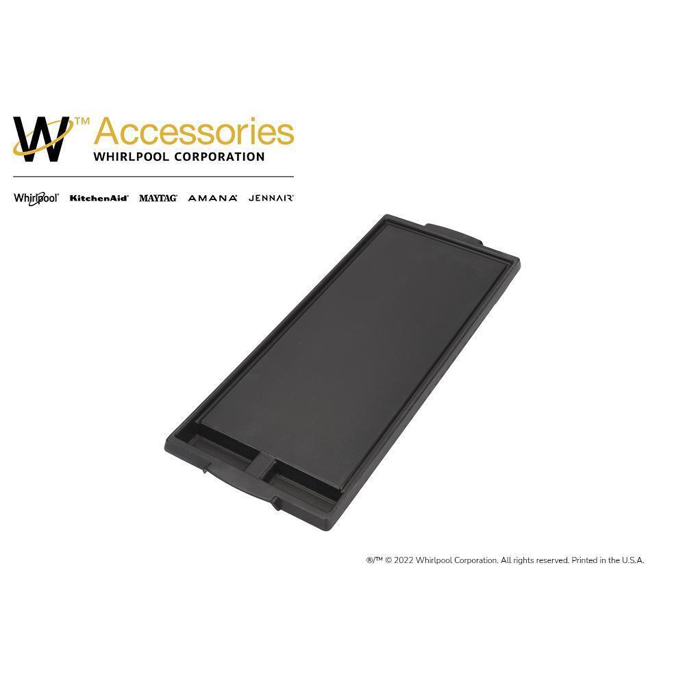 Amana W10432544 Cast Aluminum Griddle - Perfect for Stovetop Cooking, Pancakes, Burgers & More