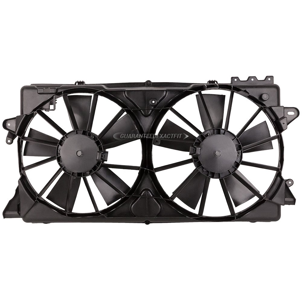 Ford F-150 & Lincoln Navigator Radiator Cooling Fan Assembly - BuyAutoParts 19-20915AN Replacement Part | Perfect for Engine Overheating Prevention & AC System Performance