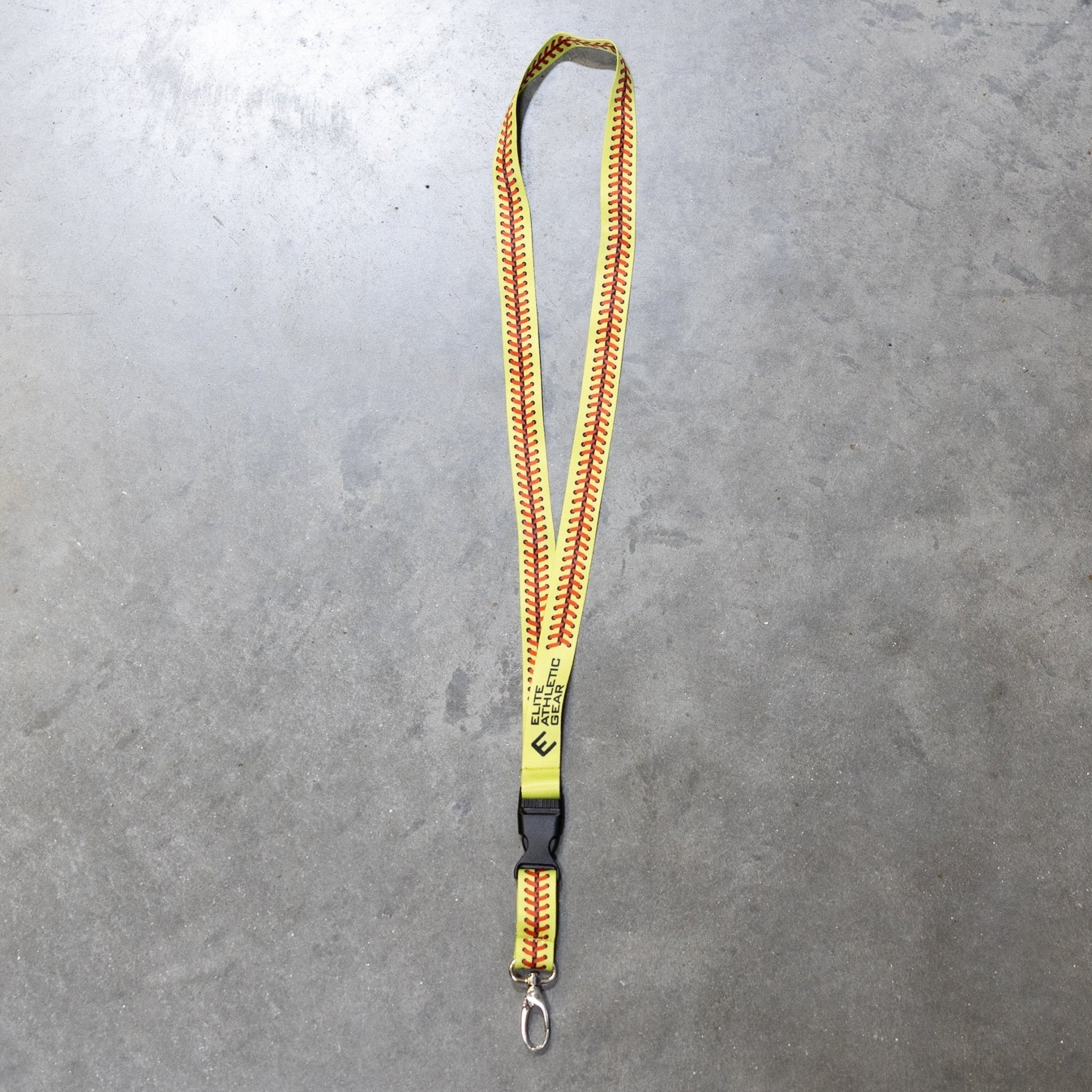 Premium Softball Lace Lanyard - Durable & Adjustable ID Badge Holder for Coaches, Players & Fans - Perfect for Sports Events, Work & School