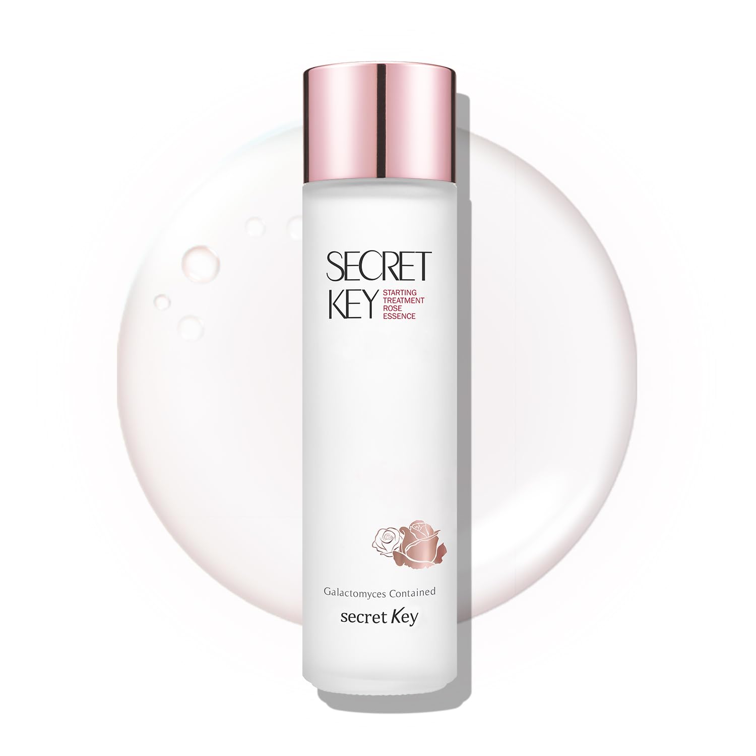 Secret Key Starting Treatment Rose Essence - Hydrating Facial Serum for Glowing Skin | Korean Skincare for Dry & Dull Skin | Use for Morning & Night Routine, Pre-Makeup Base