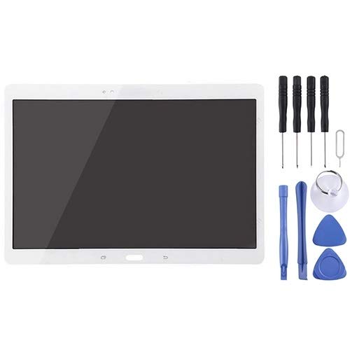 Original Samsung Galaxy Tab S 10.5 / T800 LCD Display & Touch Screen Digitizer Assembly Replacement Kit - White Gold (Perfect for DIY Tablet Repair & Screen Replacement)
