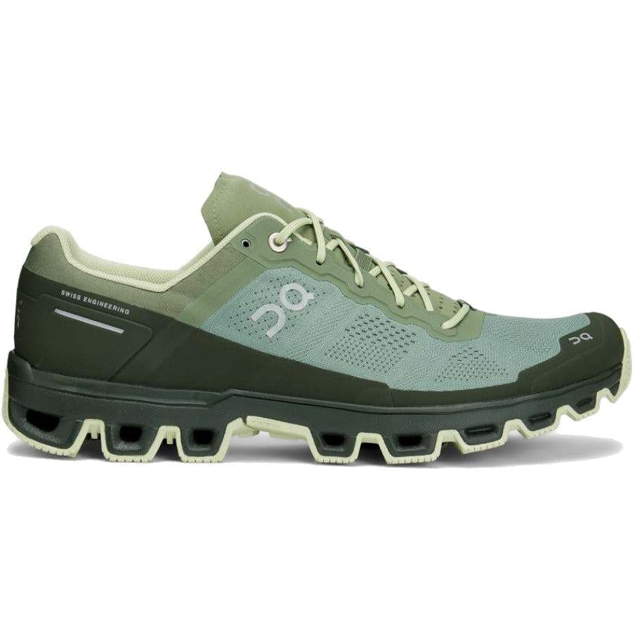 Men's On Cloudventure Trail Running Shoes - Reseda/Jungle Color - Size 10 D Medium - Lightweight & Durable for Hiking, Jogging & Outdoor Adventures