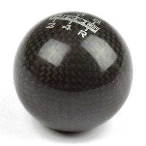 NRG Carbon Fiber Heavy Weight Shift Knob Ball - 480g Universal Fit for Cars & Racing - Perfect for Performance Upgrades & Custom Interior Styling