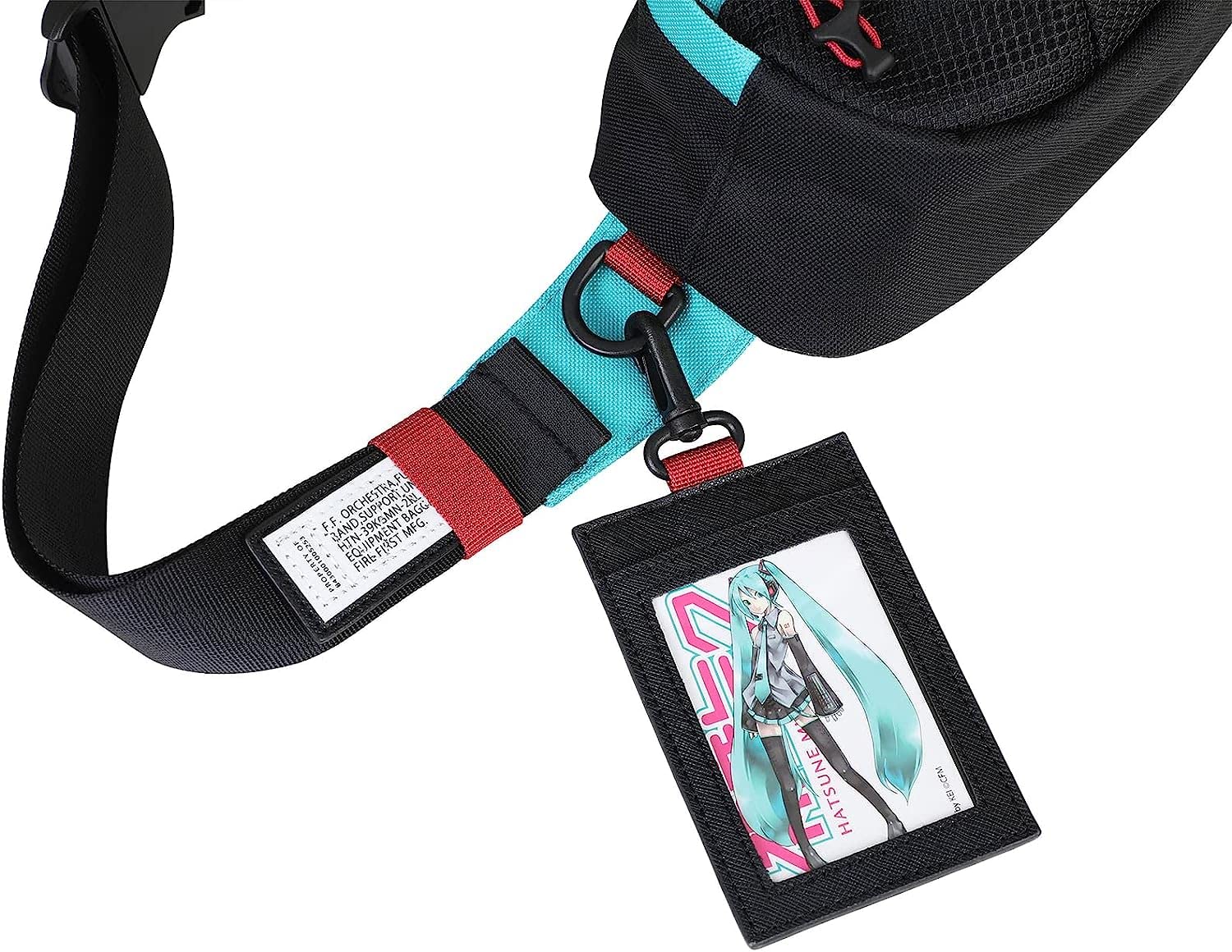 FIREFIRST Crossbody Shoulder Messenger Bag for Hatsune Miku - Stylish Unisex Anime Themed Purse for Men & Women - Perfect for Cosplay, Conventions & Everyday Use