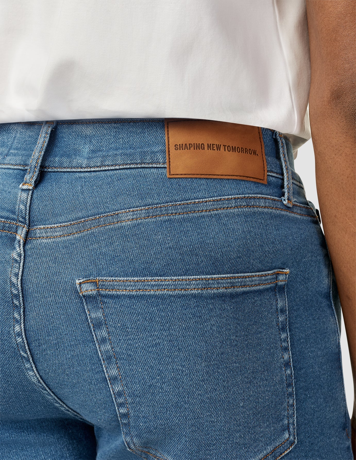 Classic Slim Fit Light Blue Jeans for Men - Perfect for Casual Wear, Office & Everyday Outfits