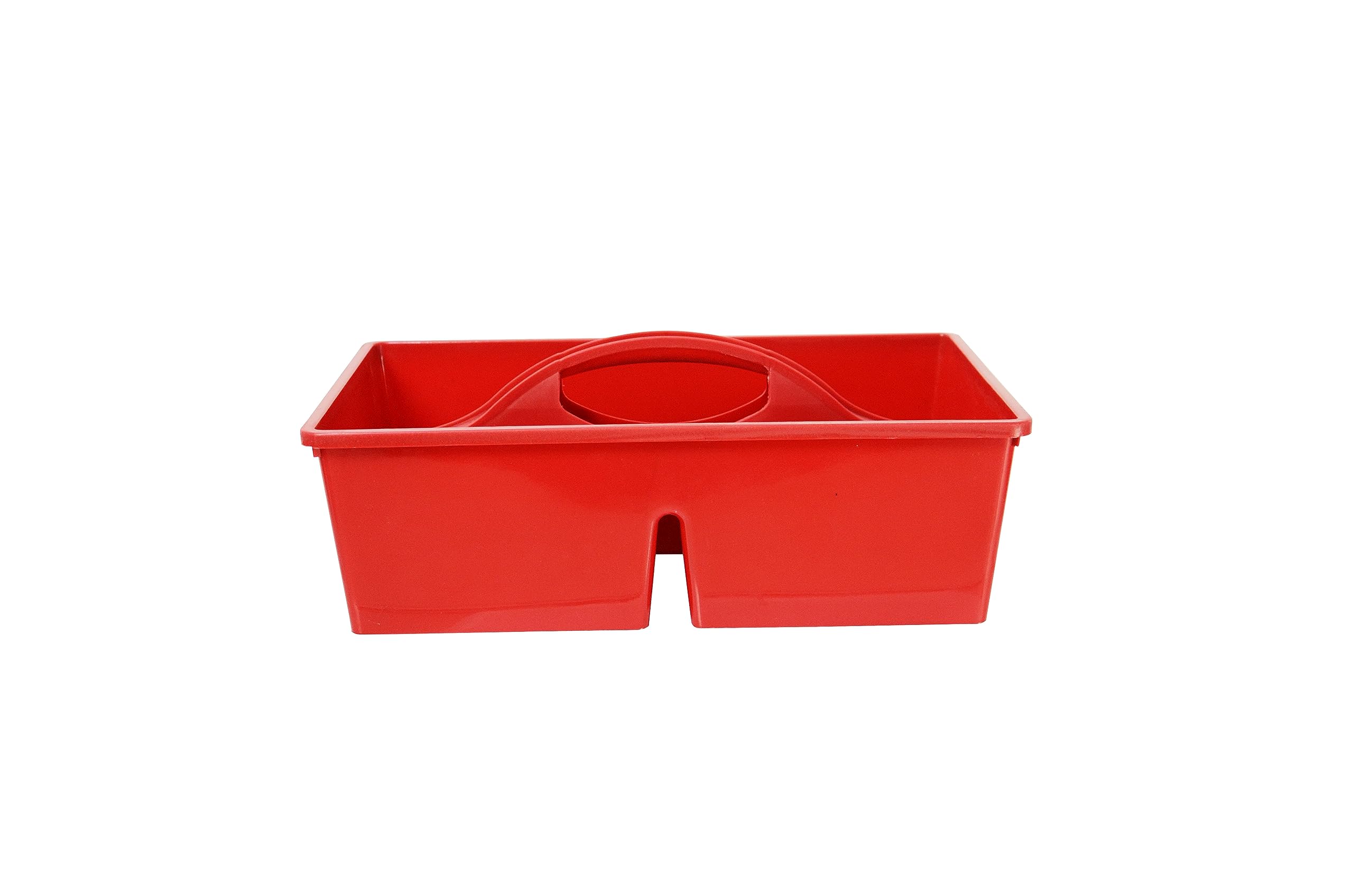 Heavy Duty Tack Tray for Horse Riding - Durable Red Tack Organizer for Bridles, Bits & Grooming Tools | Stable & Barn Storage Solution
