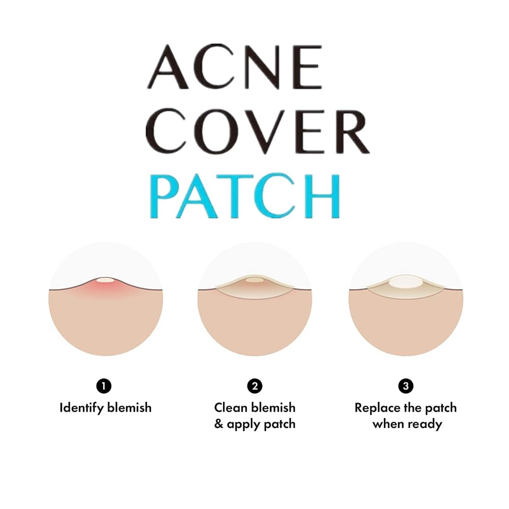 Tristar Beauty Magic Acne and Pimple Cover Patches - 48 Count Invisible Spot Treatment for Face, Blemishes & Breakouts | Perfect for Overnight Use, Travel & Daily Skincare Routine