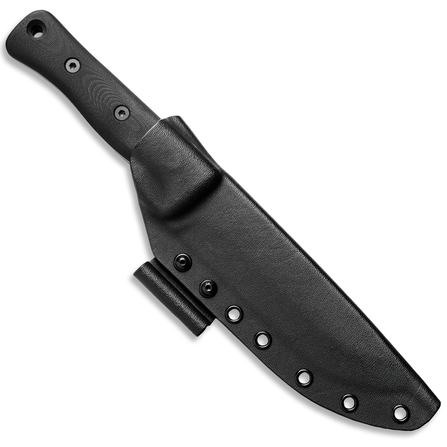Premium BLEM F6 Leuku Survival Knife - CPM MagnaCut Steel, Polished Stonewash Finish, Natural Canvas Micarta Handle - Ideal for Bushcraft, Camping & Outdoor Adventures
