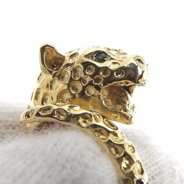 18K Gold Panther Ring for Women - Vintage Luxury Jewelry - Perfect for Parties, Weddings & Special Occasions
