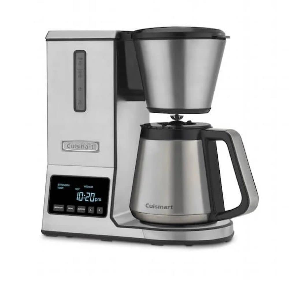 Cuisinart CPO-850 8-Cup Stainless Steel Coffee Maker - Perfect for Home, Office & Kitchen Brewing