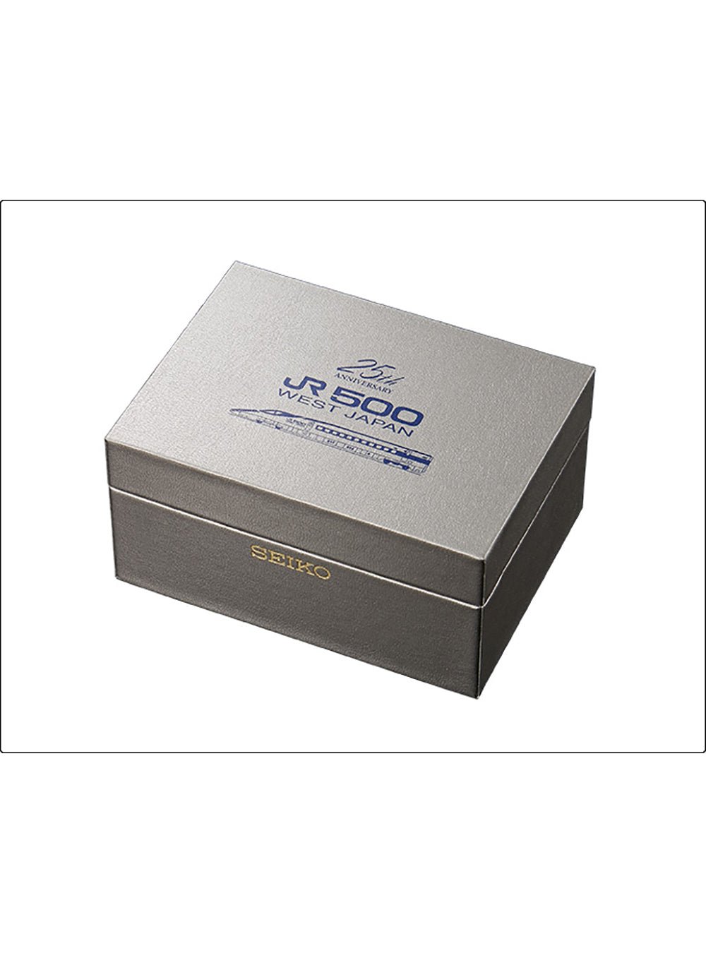 SEIKO × JR WEST 25th Anniversary Limited Edition JR 500 KODAMA Watch - Japanese Made Collector's Timepiece for Train Enthusiasts & Luxury Watch Lovers